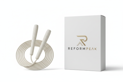 Cream Jump Rope with Correct ReformPeak Logo Box