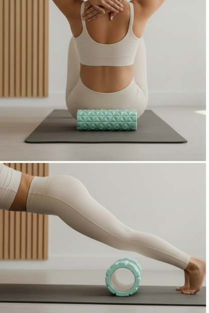 Teal Mint Foam Roller Lifestyle - 45cm